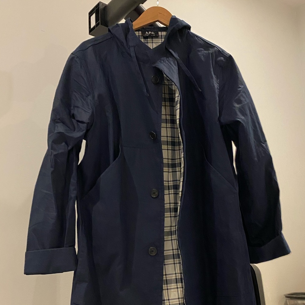 APC hooded cotton parka